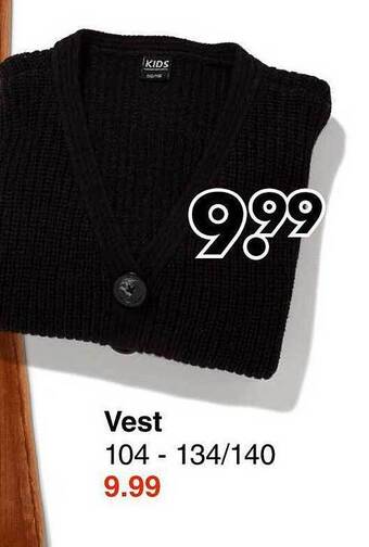 Wibra Vest aanbieding