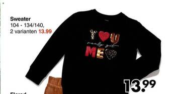 Wibra Sweater aanbieding