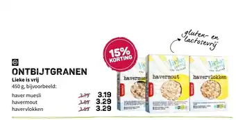 Ekoplaza Ontbijtgranen 450g aanbieding