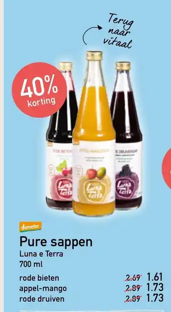 Pure sappen Luna e Terra 700ml