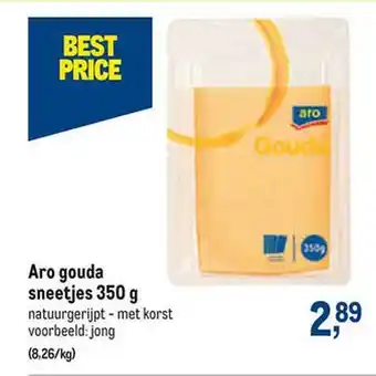 Aro gouda sneetjes 350 g
