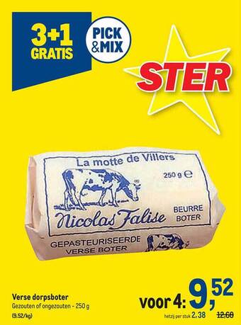 Makro Verse dorpsboter aanbieding