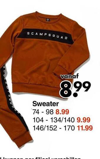 Wibra Sweater aanbieding