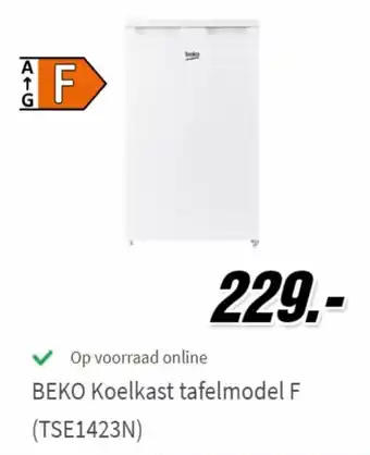 MediaMarkt Beko Koelkast tafelmodel F (TSE1423N) aanbieding