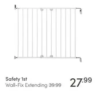 Baby & Tiener Safety 1st 37 wall-fix extending aanbieding