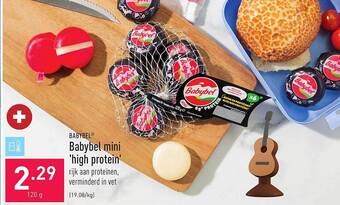 ALDI Babybel mini high protein aanbieding