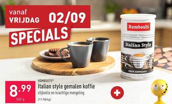 ALDI Italian style gemalen koffie aanbieding