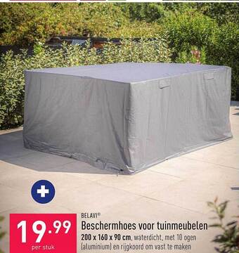 ALDI Beschermhoes voor tuinmeubelen aanbieding