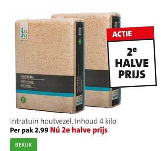 Intratuin Intratuin houtvezel aanbieding