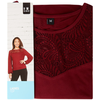 Action Top met kant aanbieding