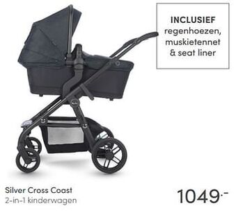 Baby & Tiener Silver cross coast 2-in-1 kinderwagen aanbieding
