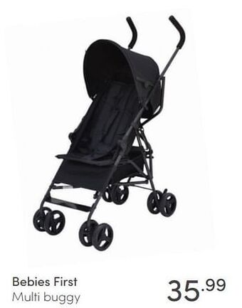 Baby & Tiener Bebies first multi buggy aanbieding