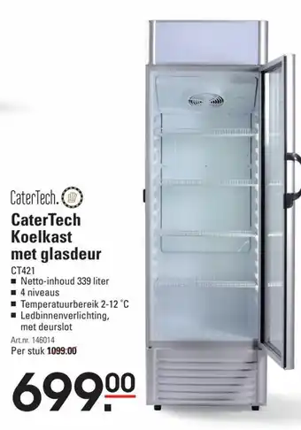 Sligro CaterTech Koelkast met Glasdeur aanbieding