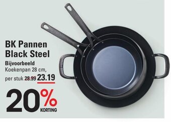 Sligro BK Pannen Black Steel aanbieding