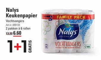 Sligro Nalys Keukenpapier aanbieding