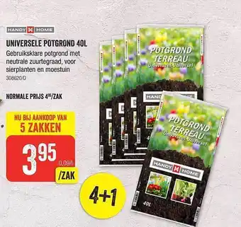 HandyHome Universele potgrond 40l handy home aanbieding