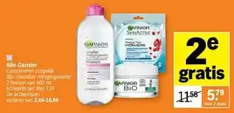 Albert Heijn Garnier micellair reinigingswater aanbieding