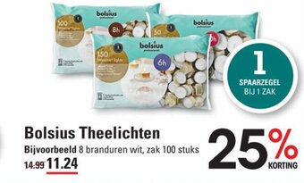Sligro Bolsius Theelichten aanbieding