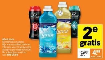 Lenor wasverzachter zeebries