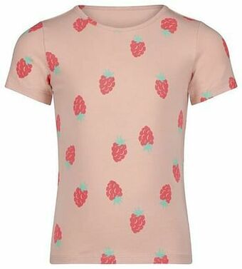HEMA HEMA Kinder T-shirt Frambozen Roze (roze) aanbieding