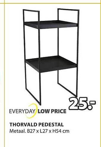 Jysk Thorvald pedestal aanbieding
