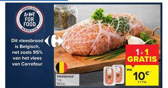 Carrefour Vleesbrood aanbieding