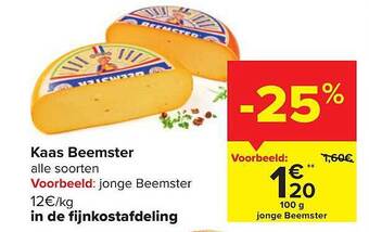 Carrefour Market Kaas beemster aanbieding