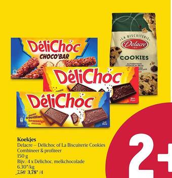 Delhaize Koekjes delacre aanbieding