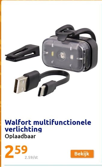 Action Walfort multifunctionele verlichting aanbieding