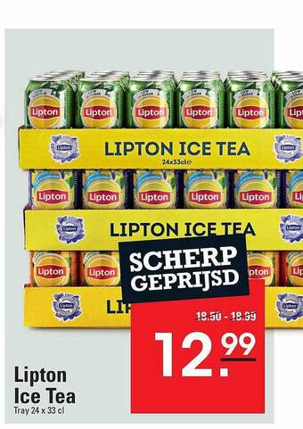 Sligro Lipton ice tea aanbieding