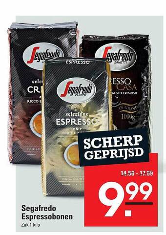 Segafredo espressobonen