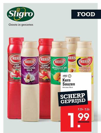 Sligro Kern sauzen aanbieding