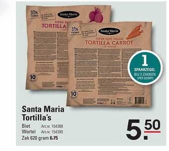 Santa maria tortilla's