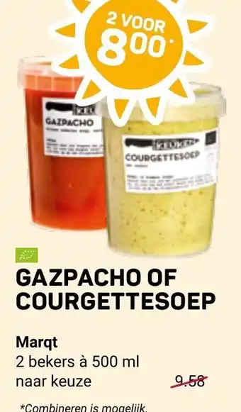 Marqt Gazpacho of Courgettesoep