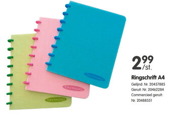Fun Tintado Ringschrift A4 aanbieding