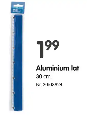 Aluminium lat 30 cm