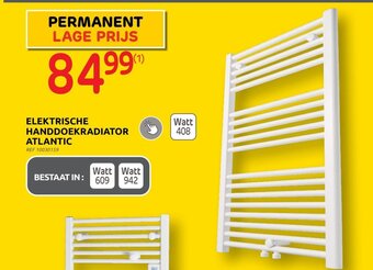 Brico Elektrische Handdoekradiator Atlantic aanbieding