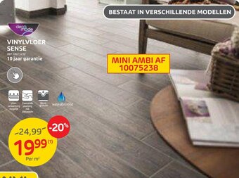 Brico Deco Mode Vinylvloer Sense aanbieding