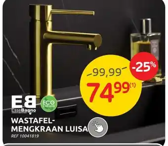 Brico EsseBagno Wastafel Mengkraan Luisa aanbieding