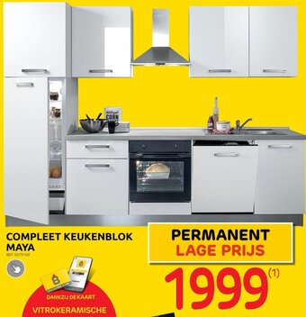 Brico Compleet Keukenblok Maya aanbieding