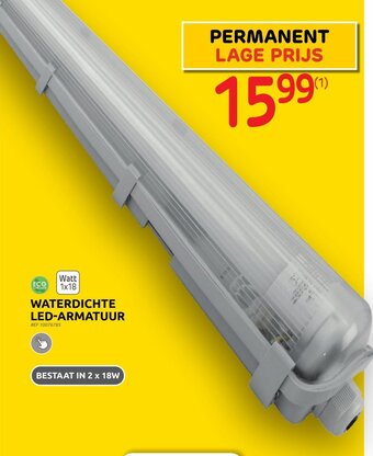Waterdichte LED-Armatuur