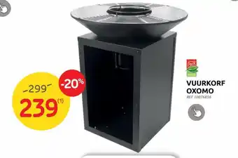 Brico Vuurkorf Oxomo aanbieding
