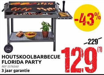 Brico Houtskoolbarbecue Florida Party aanbieding