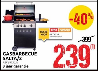 Brico Gasbarbecue Salta/2 aanbieding