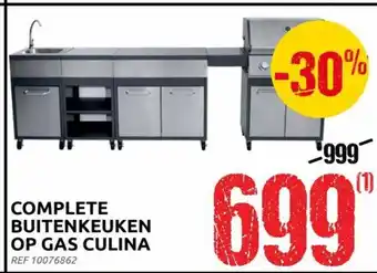 Brico Complete Buitenkeuken op Gas Culina aanbieding