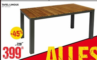 Brico Tafel Limoux aanbieding