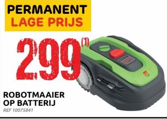 Brico Robotmaaier Op Batterij aanbieding