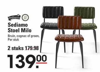 Sligro Sediamo stoel milo aanbieding
