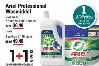 Sligro Airel pofessional wasmiddel aanbieding