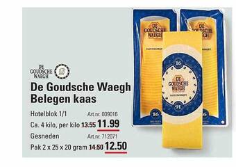 Sligro De goudsche waegh belegen kaas aanbieding